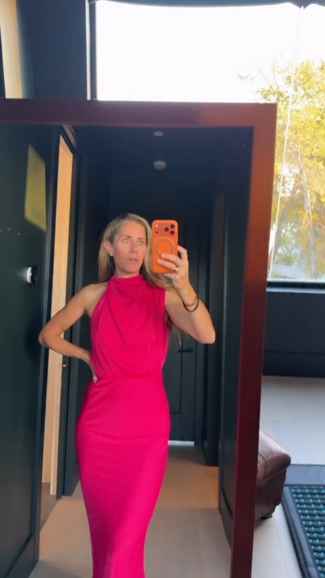 Can you believe this dress is from Amazon and is only around $50?!?! I ultimately decided NOT to size-up. 

I’m super impressed and love that it comes in so many colors and even a long sleeve version. 

I can see this made really formal with heels and an updo or more casual for a vacation dinner on an island with leather sandals. 

This is the Rose Red color in a small…I got the medium in and it was way too big (I’m 5’9” and typically a 4/6 or 26/27). 

Want the details? Comment “Amazon” on my Instagram  

#LTKU #LTKParties #LTKFindsUnder100