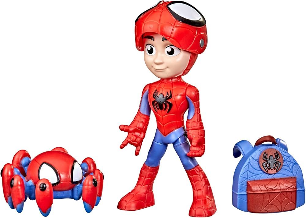 Marvel Spidey and His Amazing Friends Hero Reveal 2-Pack, 4-Inch Scale-Action Figures-Mask Flip F... | Amazon (US)