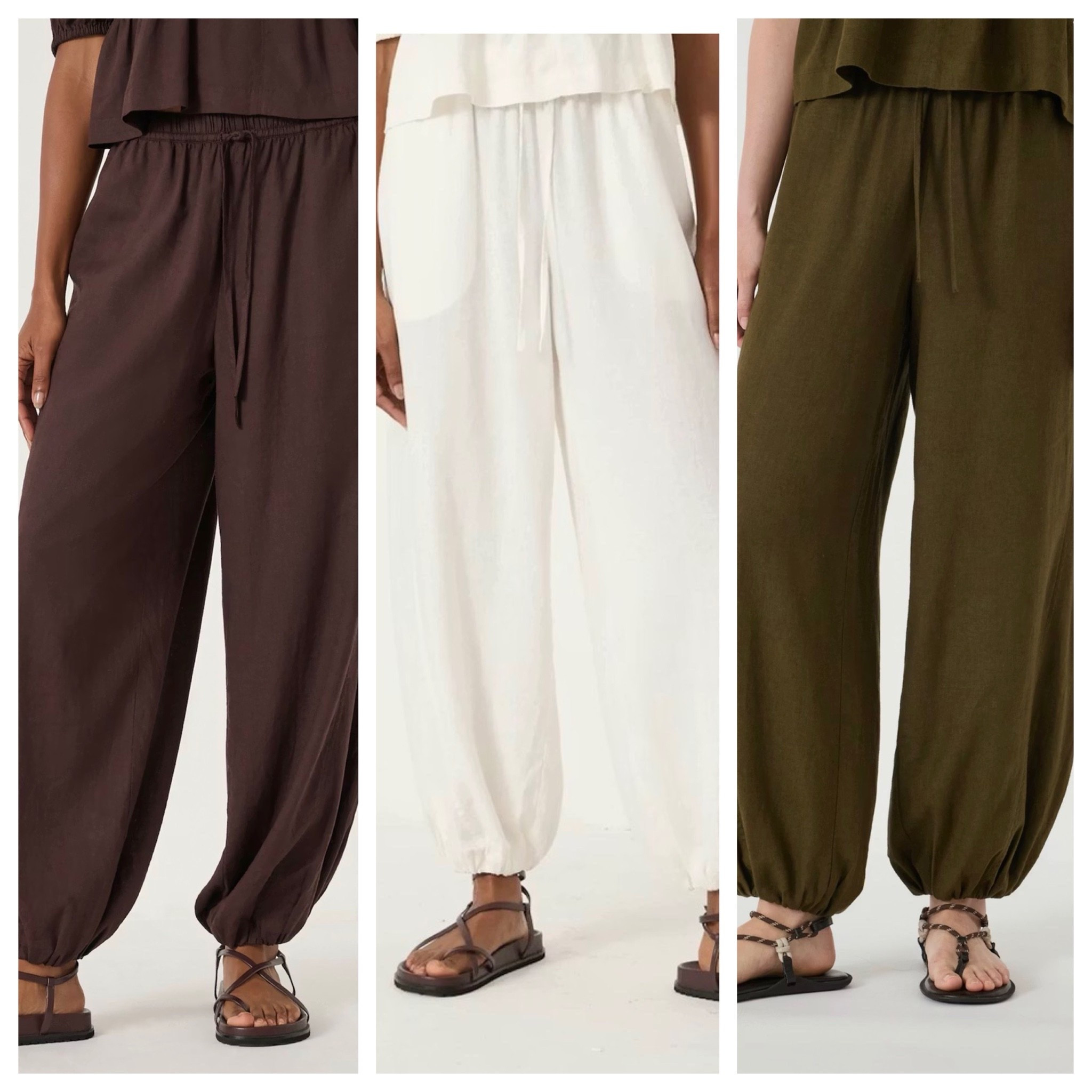 These linen balloon trousers are the sweet spot when it comes to easy, summer outfits x

#LTKsummer