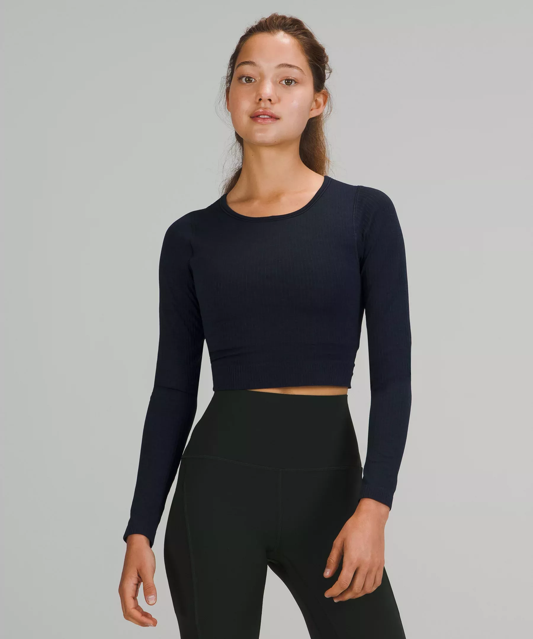 Airweight Long Sleeve Crop curated on LTK