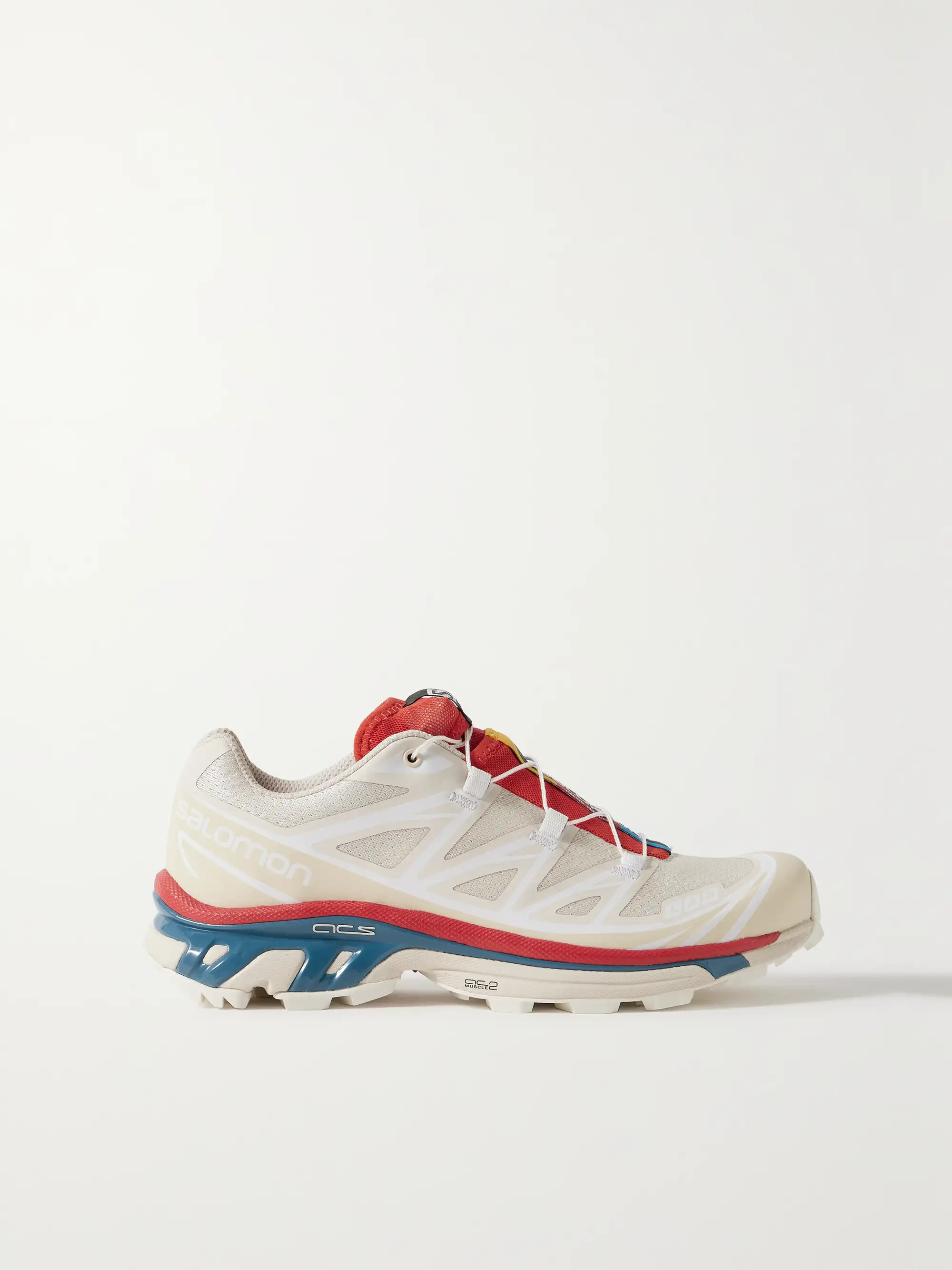 XT-6 rubber-trimmed mesh sneakers | NET-A-PORTER (US)