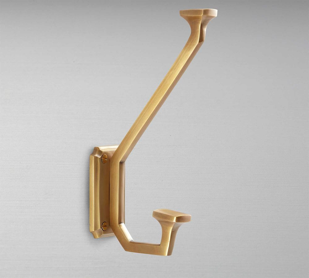 Boulevard Metal Wall Hooks | Pottery Barn (US)