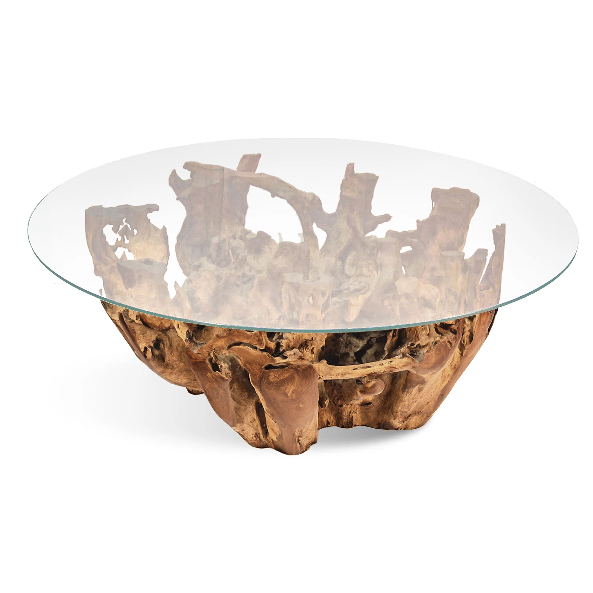 Glass Top Single Coffee Table | Wayfair North America