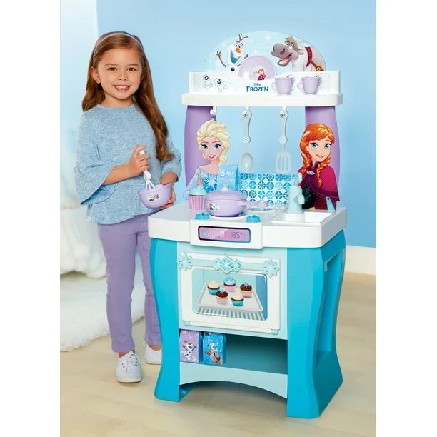 Disney Frozen Play Kitchen Includes 20 Accessories, over 3 Feet Tall | Walmart (US)