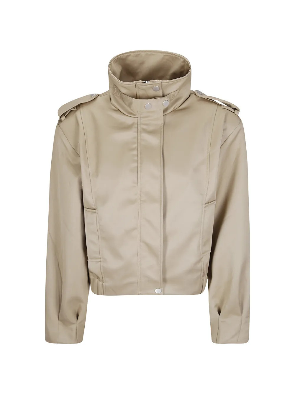 SOURCE UNKNOWN high-neck bomber jacket - Neutrals | Farfetch Global