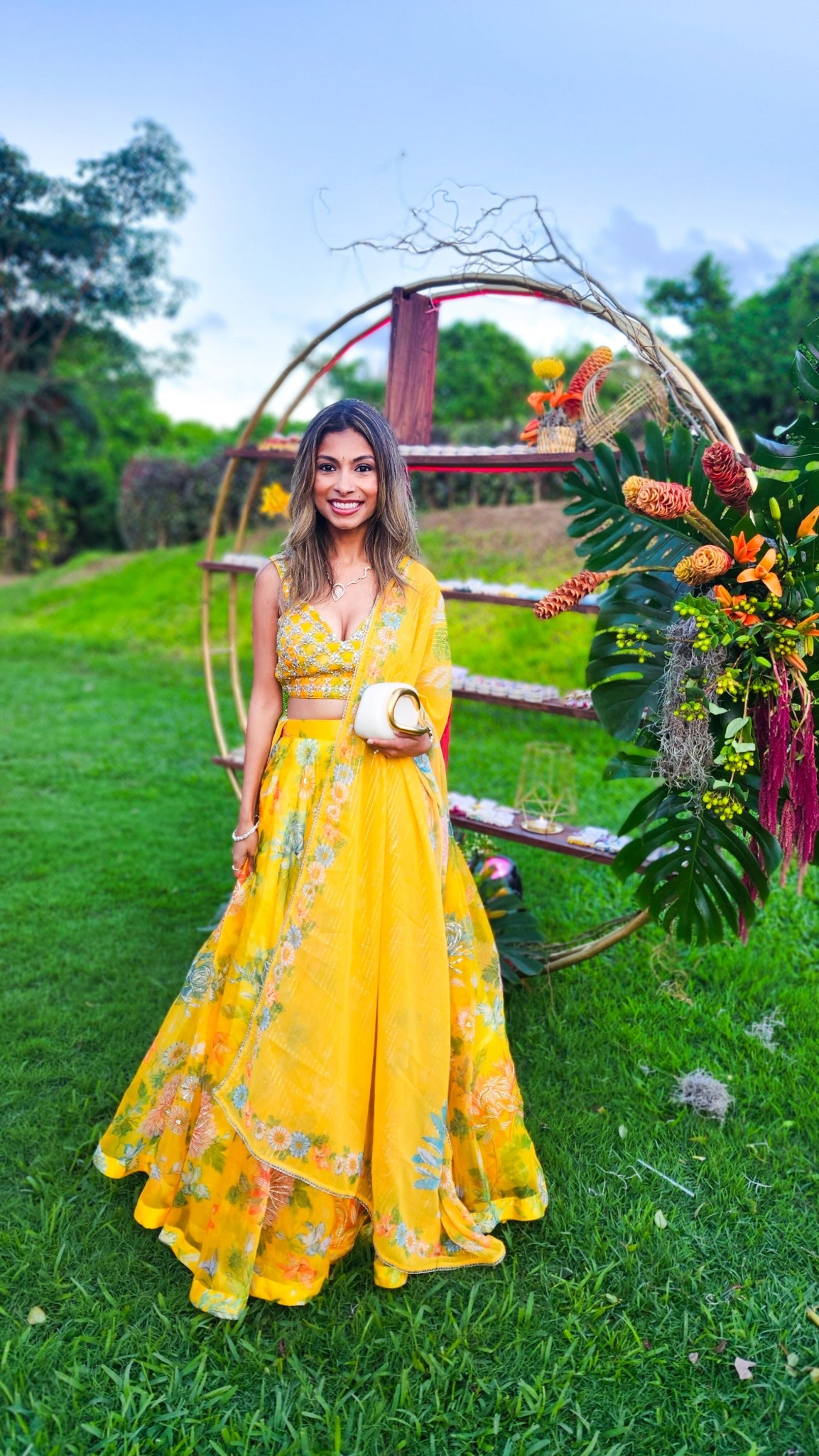 Live your life in colors
Outfit from Lashkaara