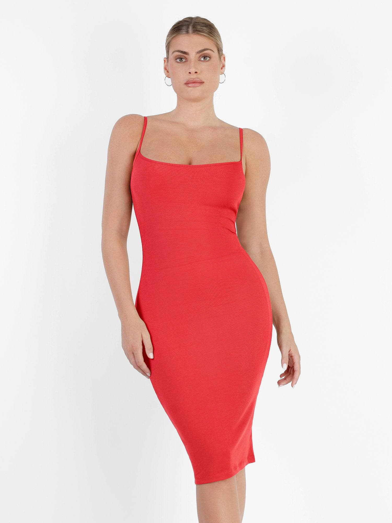 The Shapewear Dress Slip Midi | Popilush