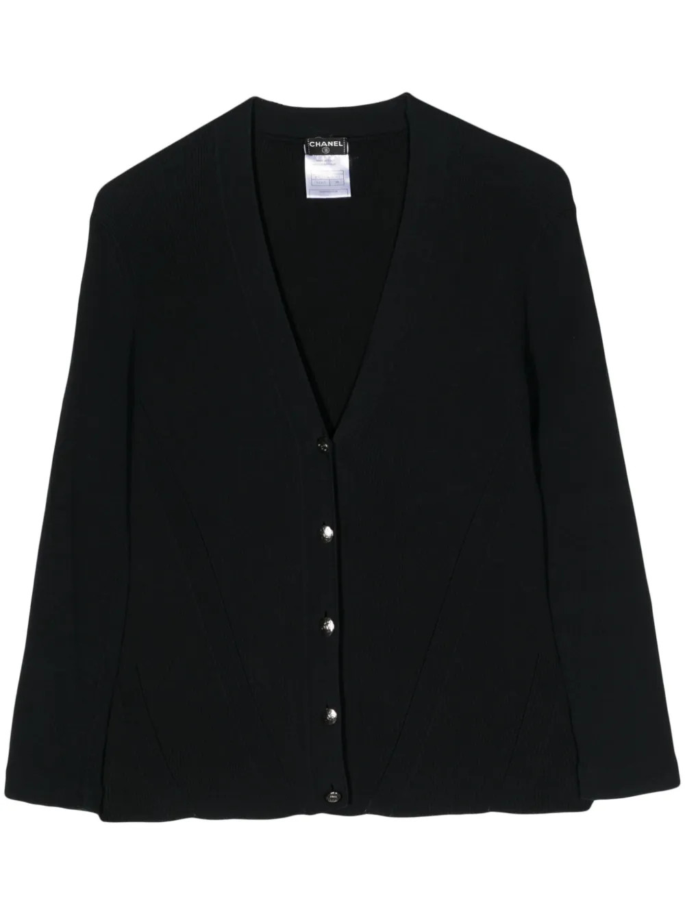 2008 logo-buttons cotton cardigan | Farfetch Global