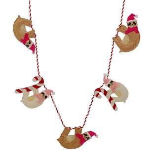 6ft. Christmas Sloth Garland by Ashland® | Michaels Stores