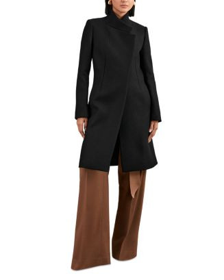 Wool Blend Mid Length Coat | Bloomingdale's (US)