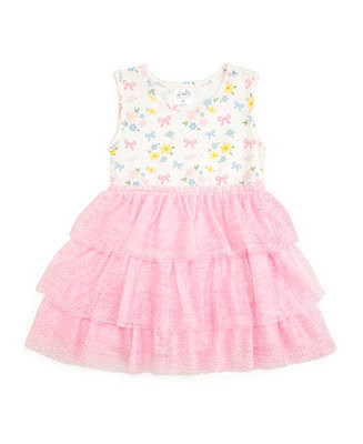 Toddler Girls Sweet Floral Tank Tutu Dress | Macy's