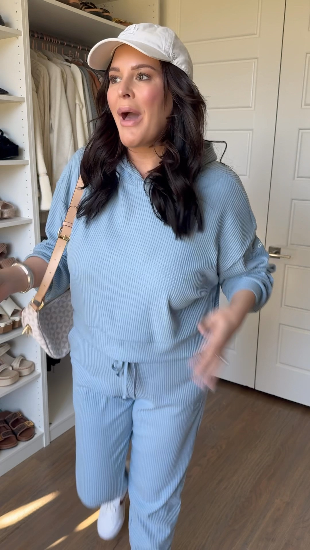 All Yoga Ribbed Sweatsuit 
Size: Largee

#LTKStyleTip #LTKMidsize