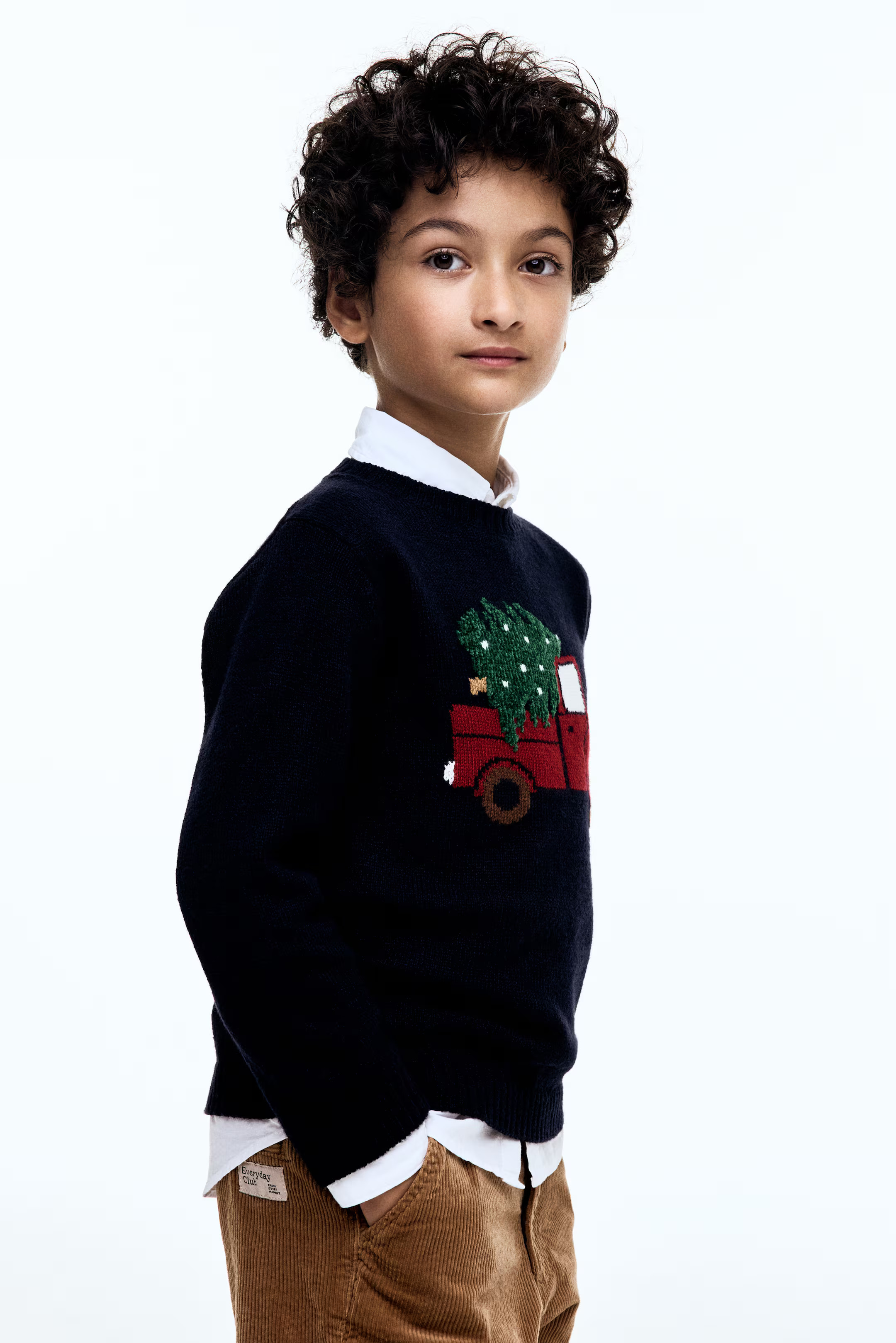 Jacquard-Knit Sweater | H&M (US + CA)