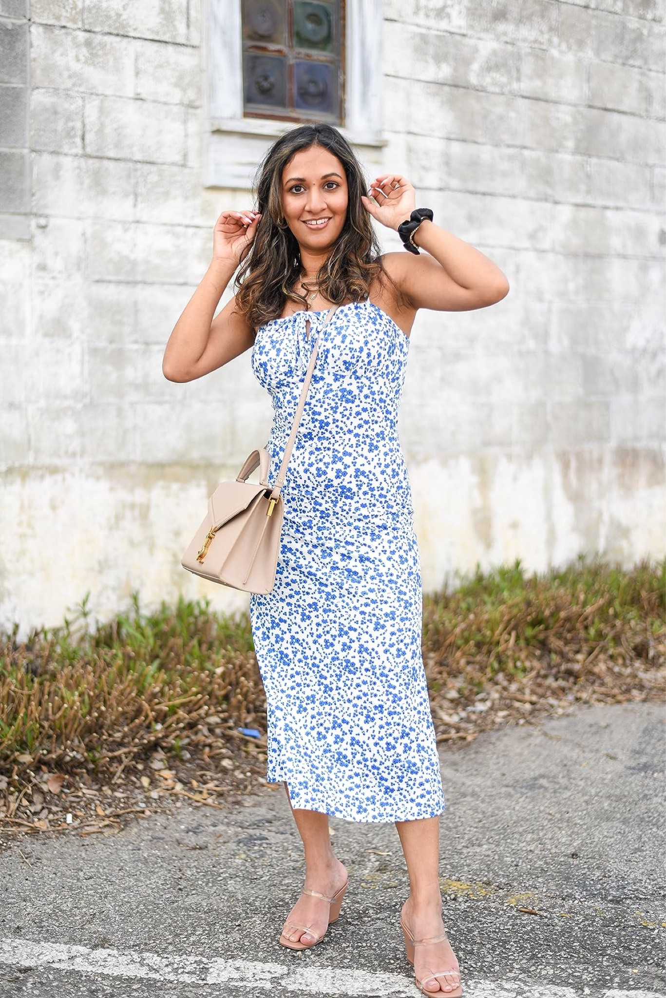 amazon floral dress midi Sabine Amazon Floral Dress Amazon / M