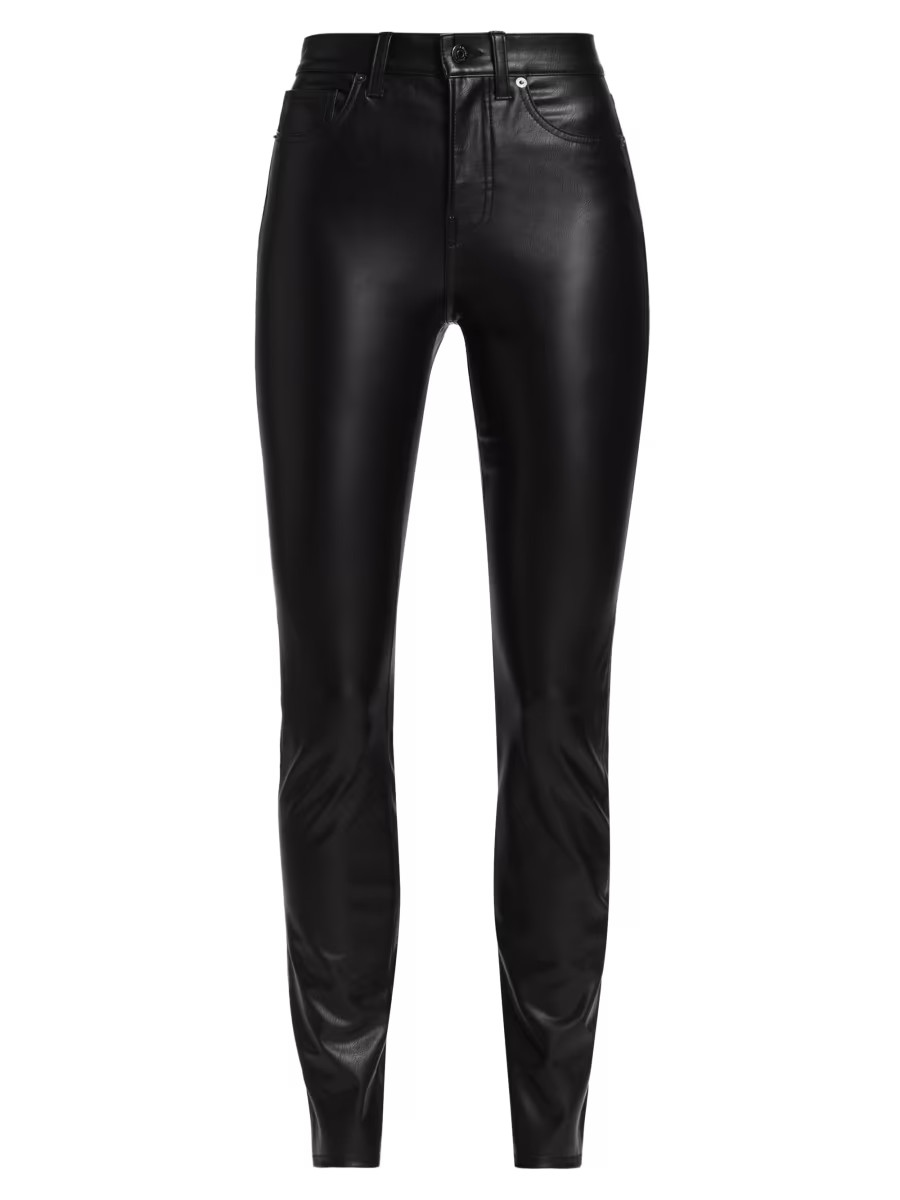 Debbie Vegan Leather Skinny Pants | Saks Fifth Avenue