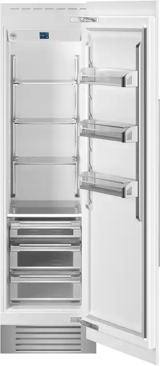 Bertazzoni - 24 in. Wide 13.0 cu ft Built-in Refrigerator Column with Interior TFT touch & Scroll... | Best Buy U.S.