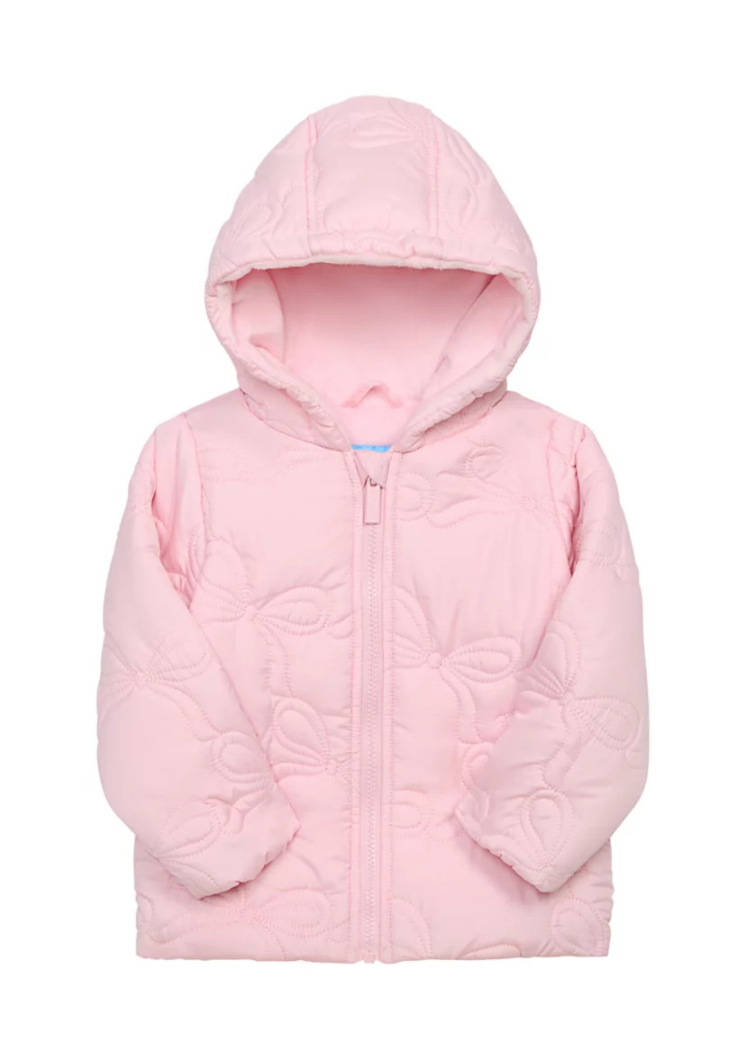 Girls 7-16 Bow Puffer Jacket | Belk