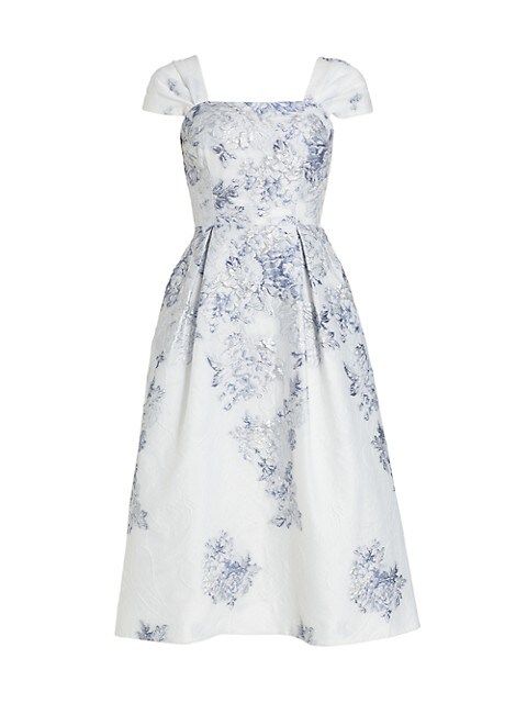 Floral Jacquard Cocktail Dress | Saks Fifth Avenue