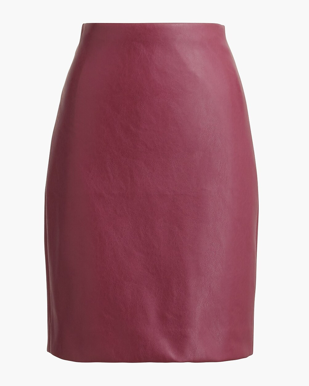Faux-leather pencil skirt | J.Crew Factory