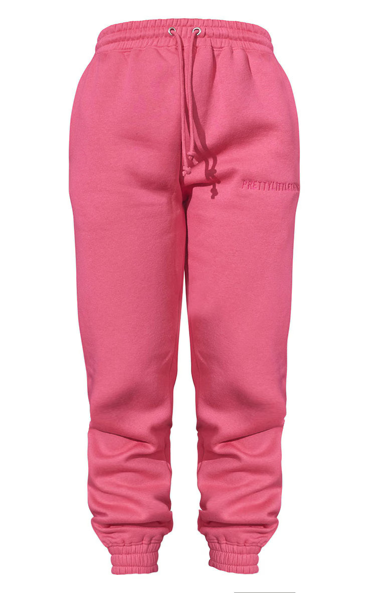 RENEW PRETTYLITTLETHING Pink Oversized Fit Sweatpants | PrettyLittleThing US