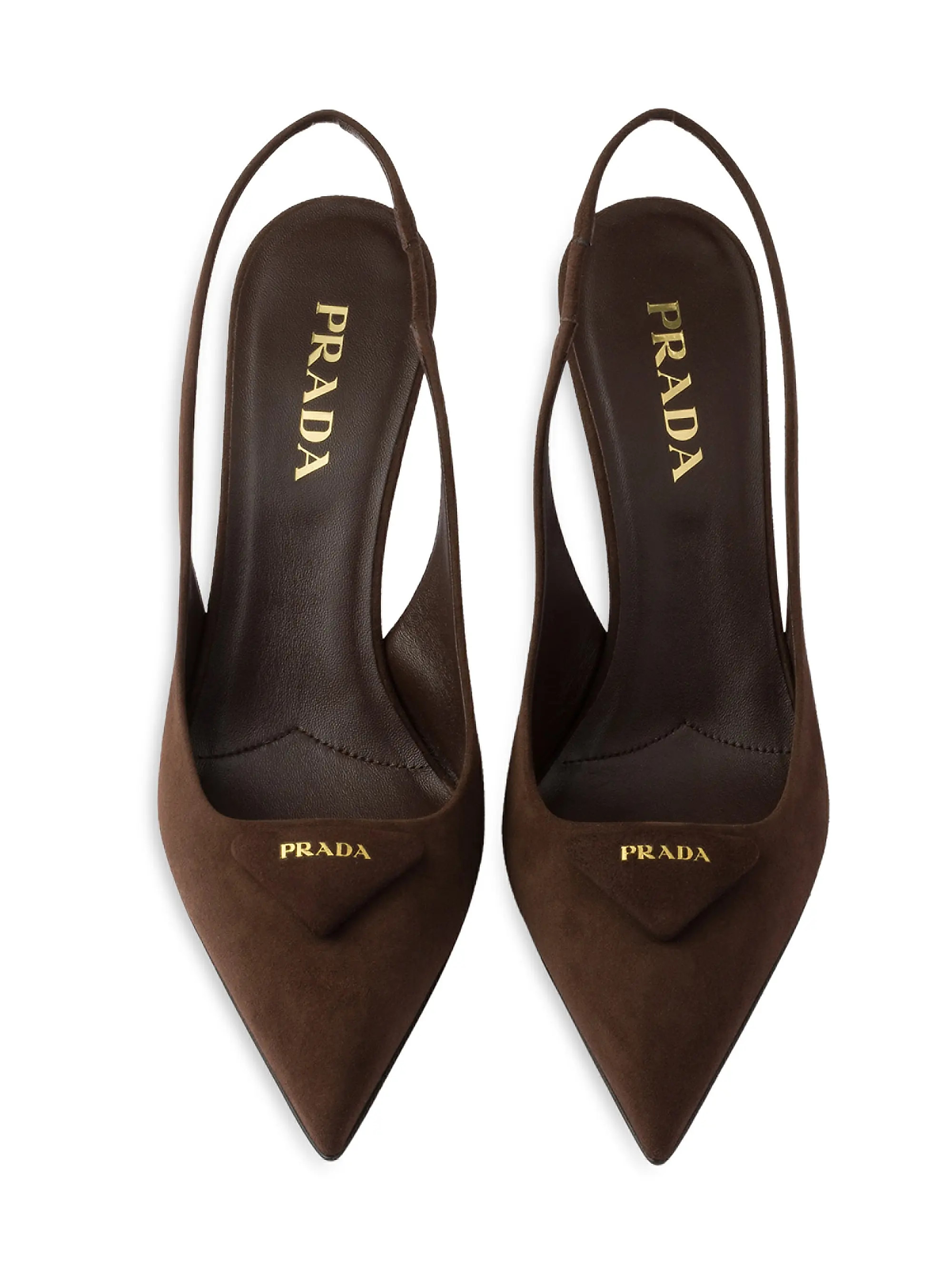 Suede 75MM Slingback Pumps | Saks Fifth Avenue