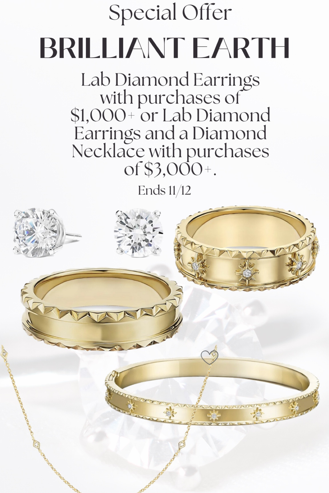 Diamonds are a girls best friend! This Brilliant Earth deal is AMAZING! Hello Christmas gifts! 🤩✨🎄

#LTKSeasonal #LTKHolidaySale #LTKGiftGuide