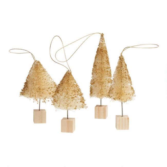 Natural and Gold Bottlebrush Tree Ornaments Set of 4
							var ensTmplname="Natural and Gold Bot... | World Market