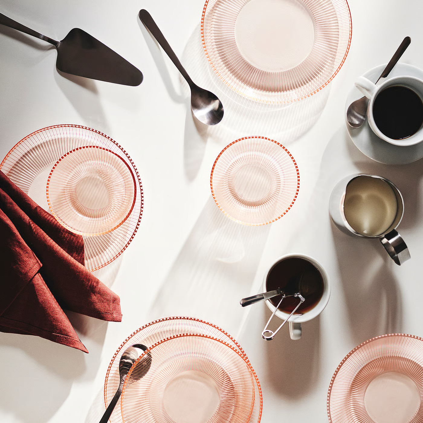 IKEA HAVSGÄDDA deep plate/bowl, stripe pattern/pink, 7 ½ | IKEA US