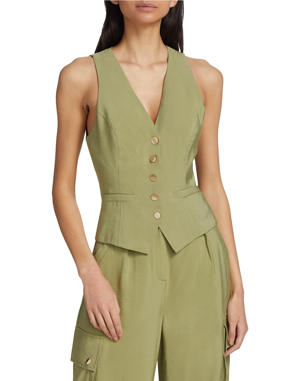 Cosette V-Neck Vest | Saks Fifth Avenue