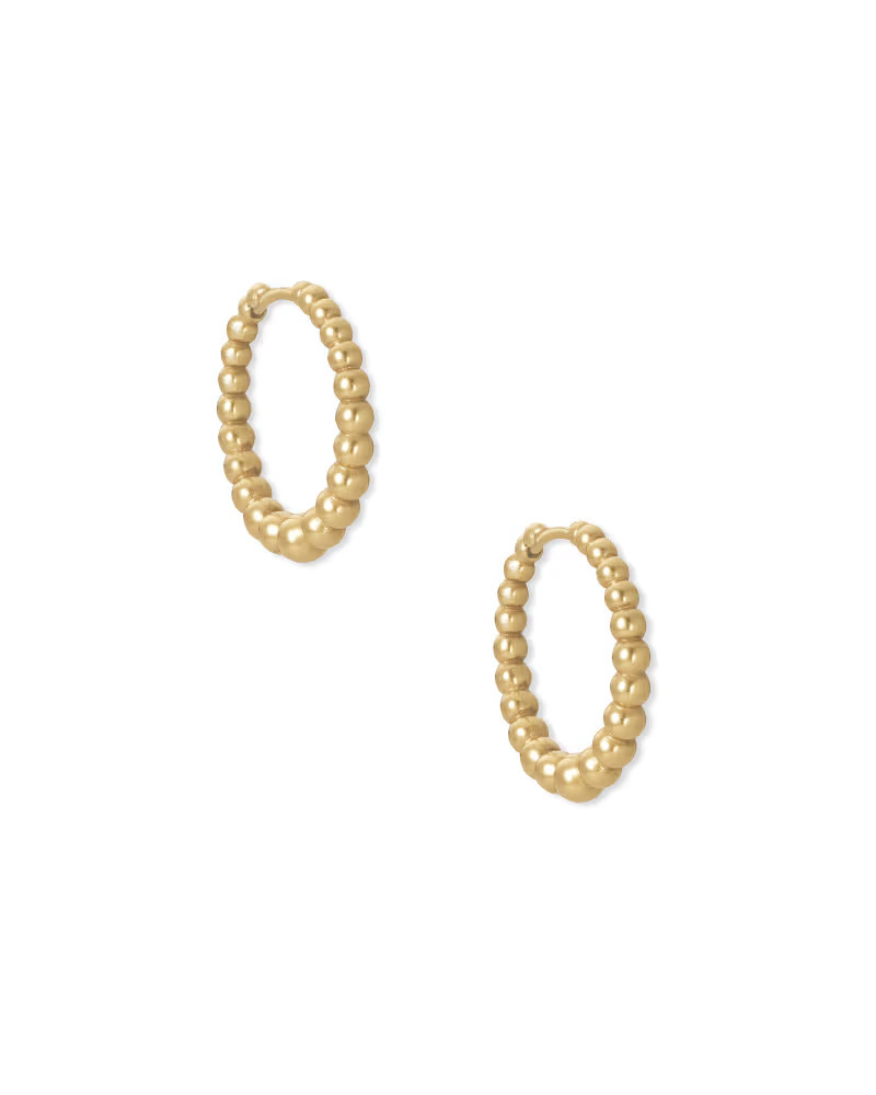 Josie Huggie Earrings in Vintage Gold | Kendra Scott