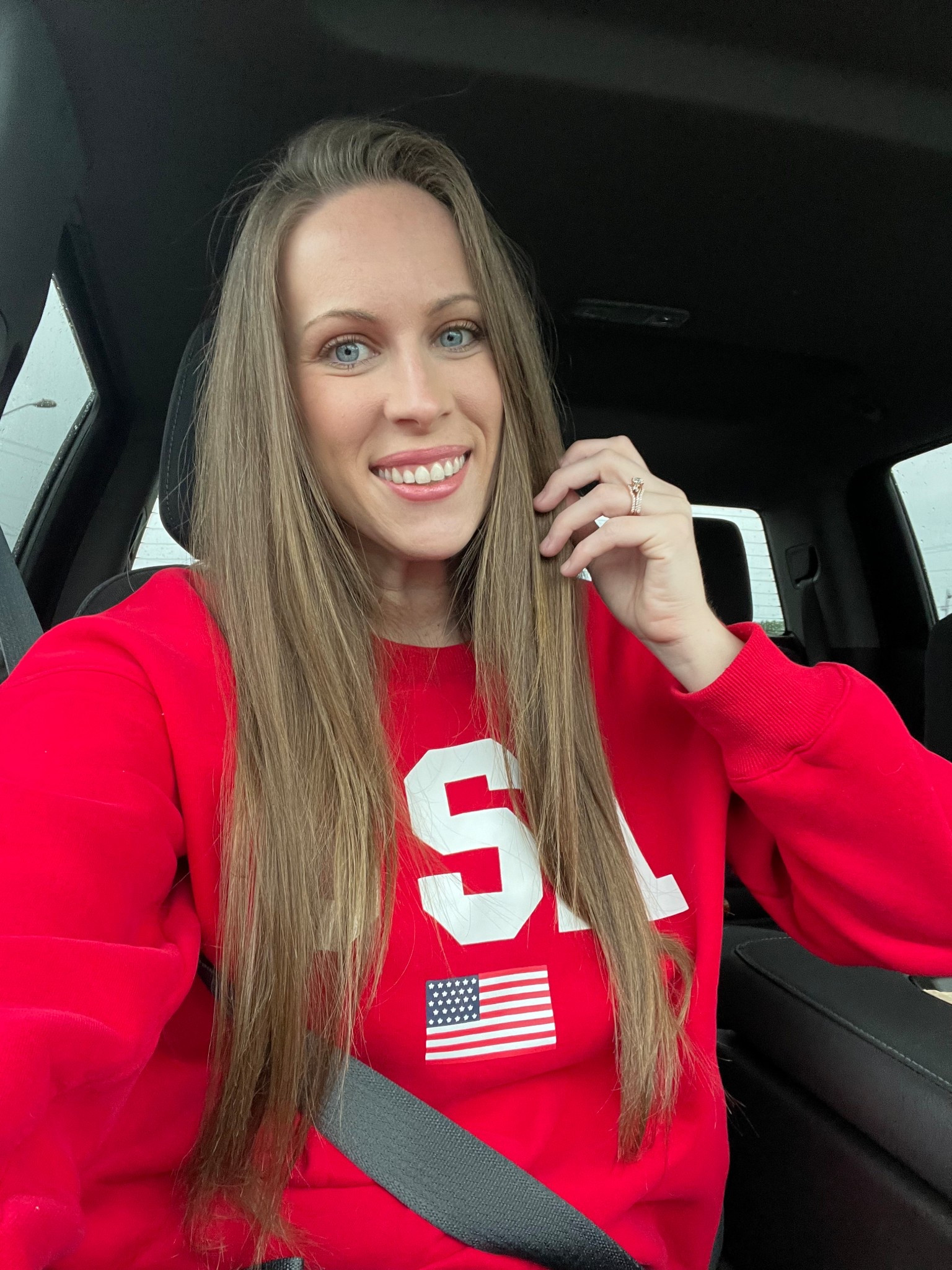 ♥️🤍💙


USA sweatshirt, red sweatshirt, memorial weekend outfit, leggings, belt bag, sneakers, casual outfit, Amazon fashion 

#LTKSeasonal #LTKStyleTip #LTKFindsUnder50