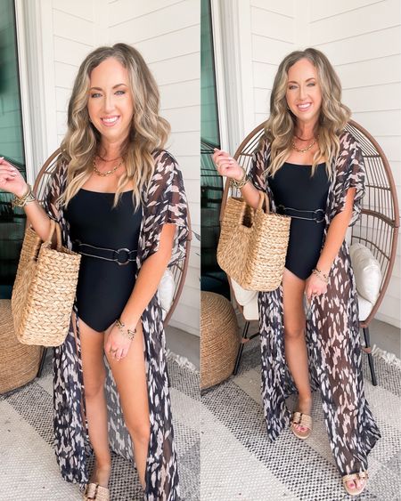 Swimsuit cover up bathing suit kimono vacation outfit resort wear code nina15 for 15% off 65+ & code nina25 for 25% off $109 or more

#LTKunder50