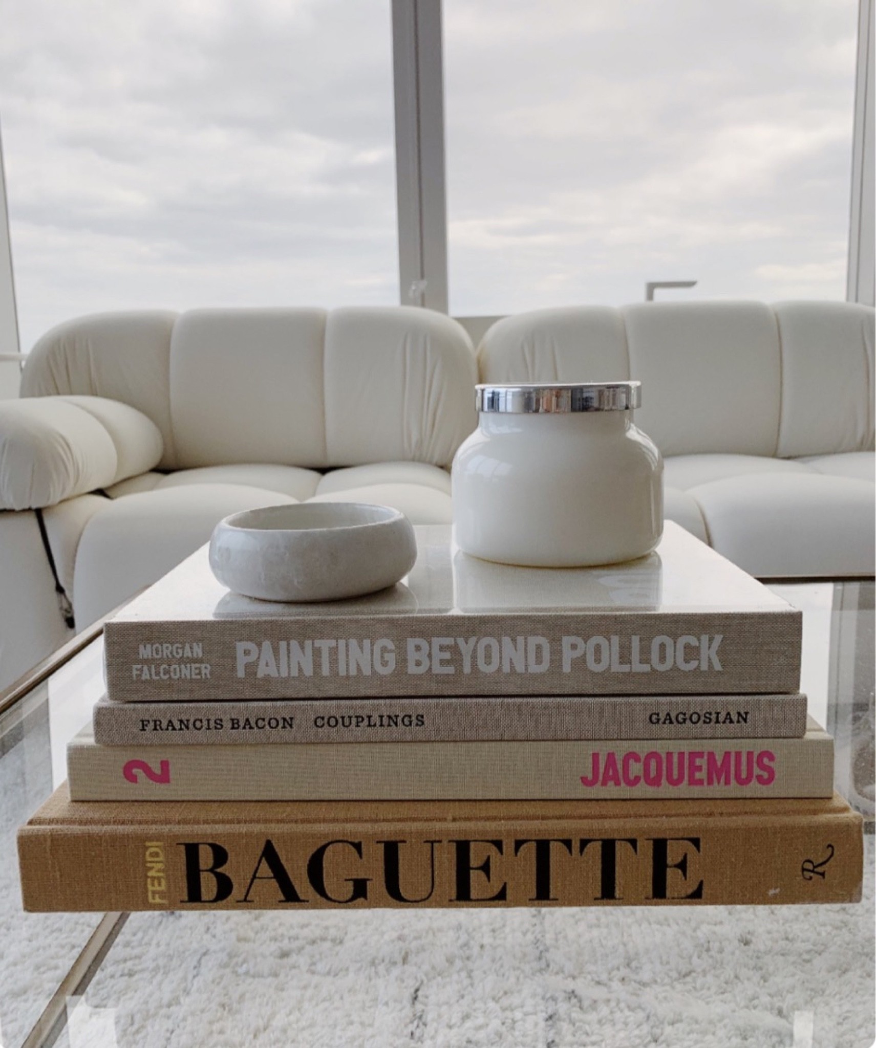 Love these Capri blue candles from Anthropology for every room! Here I had them as living room decor. Linked a couple of options! 

#LTKSeasonal #LTKhome