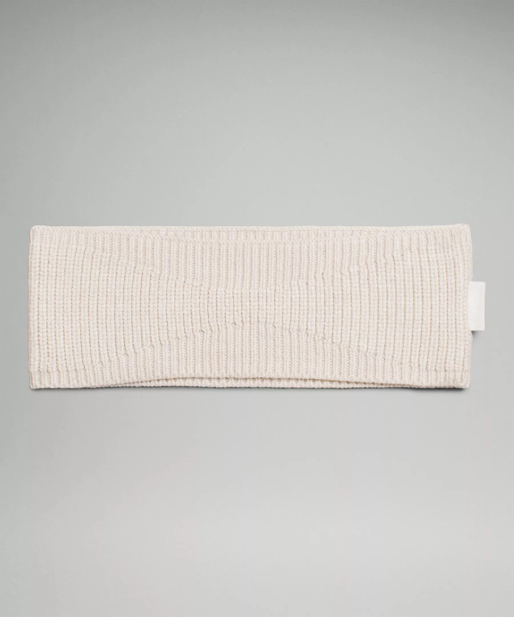 Women's Ribbed Merino Wool-Blend Knit Ear Warmer | Women's Hats | lululemon | Lululemon (US)