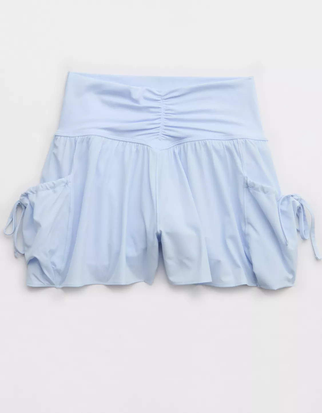 OFFLINE By Aerie Real Me Ruched Pocket Flowy Short | Aerie