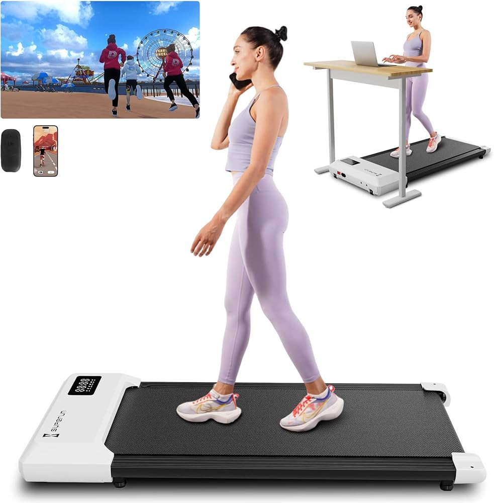 Superun Walking Pad, Mini Walking Pad Treadmill, Treadmills for Home & Office, Under Desk Treadmi... | Amazon (US)