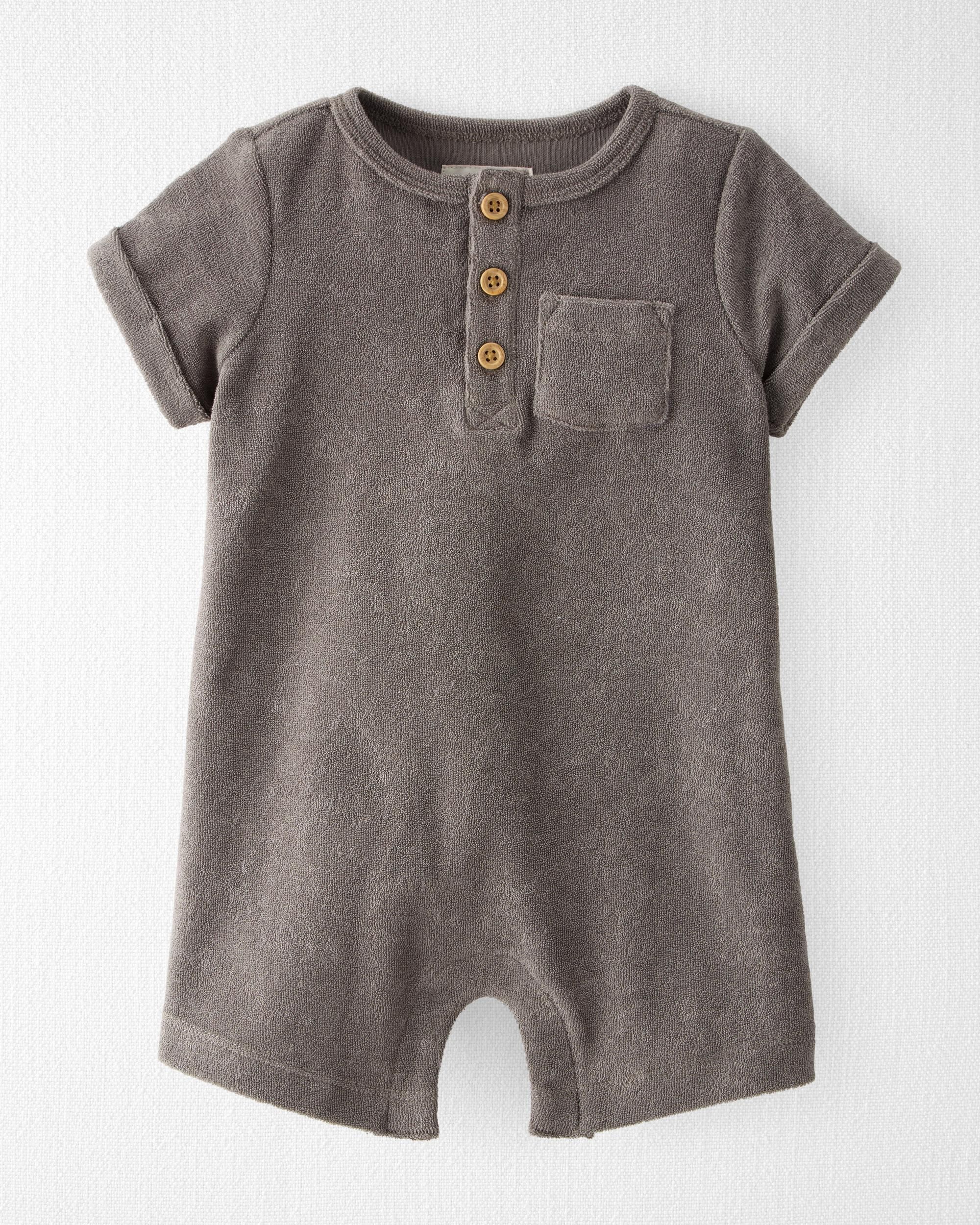 Organic French Terry Romper | Carter's