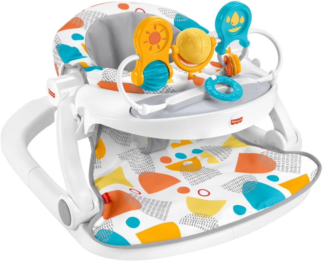 Fisher-Price Deluxe Sit-Me-Up Floor Seat -Primary Hills (Walmart Exclusive) | Walmart (US)