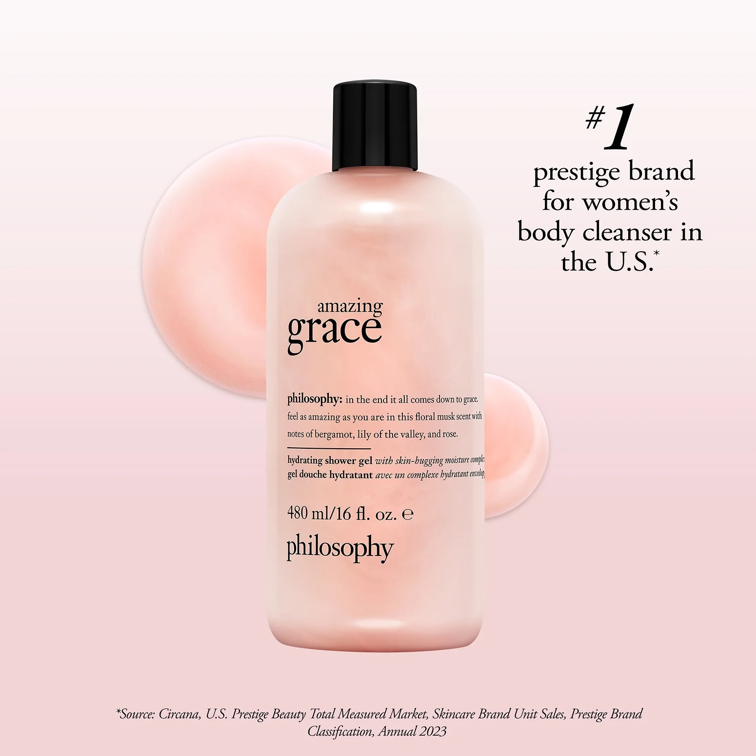 amazing grace hydrating shower gel | Philosophy