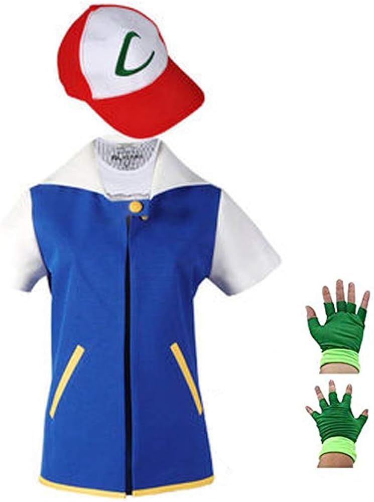 SAIANKE Costume Hoodie Cosplay Jacket Gloves Hat Sets for Trainer | Amazon (US)