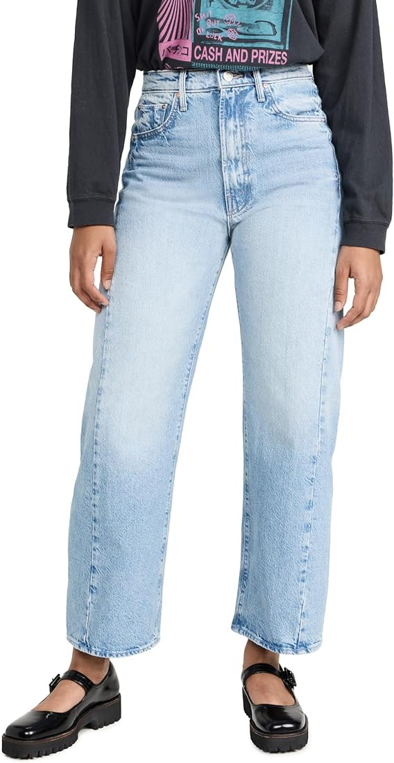 MOTHER Women's The Half Pipe Ankle Jeans | Amazon (US)