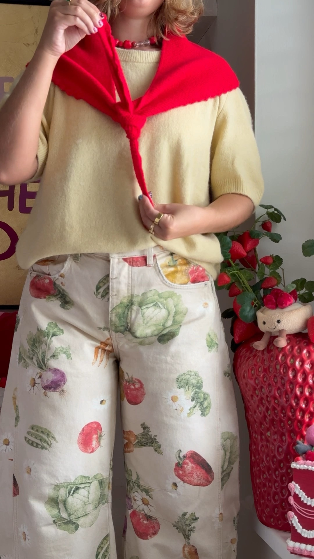 Strawberry girl summer meets root vegetable girl winter 🥕

#LTKuk #LTKautumn #LTKeurope