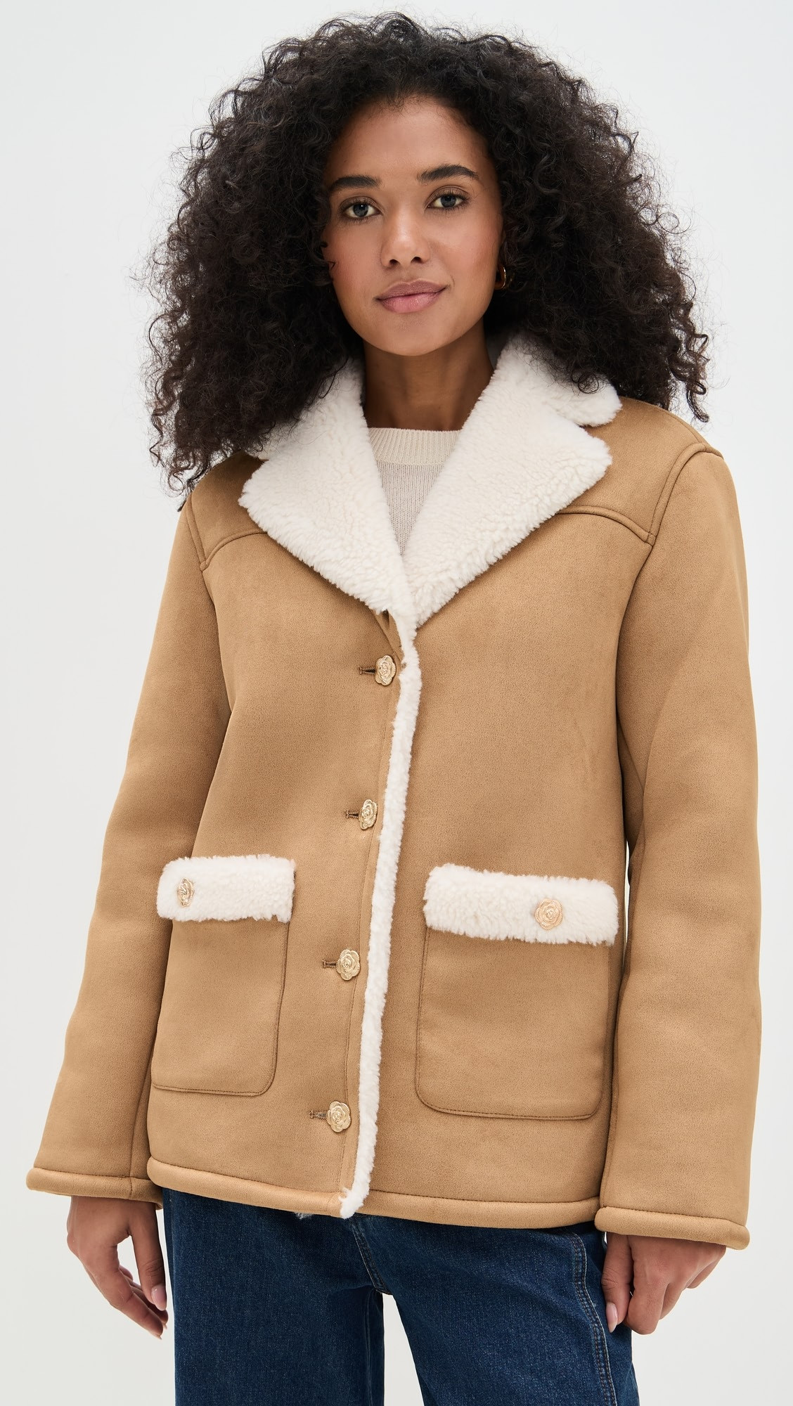 Luvia Faux Shearling Jacket | Shopbop