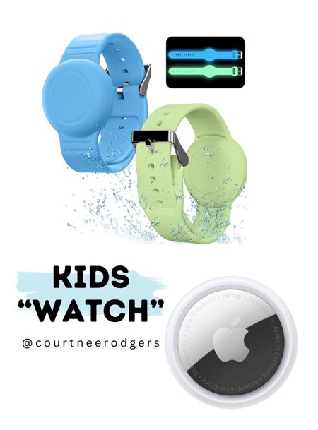 This is what we use for Brayden when he goes outside around the neighbors houses! AirTag goes into the watch so you can’t see it!

AirTag, kids, family, summer travel 

#LTKkids #LTKtravel #LTKstyletip
