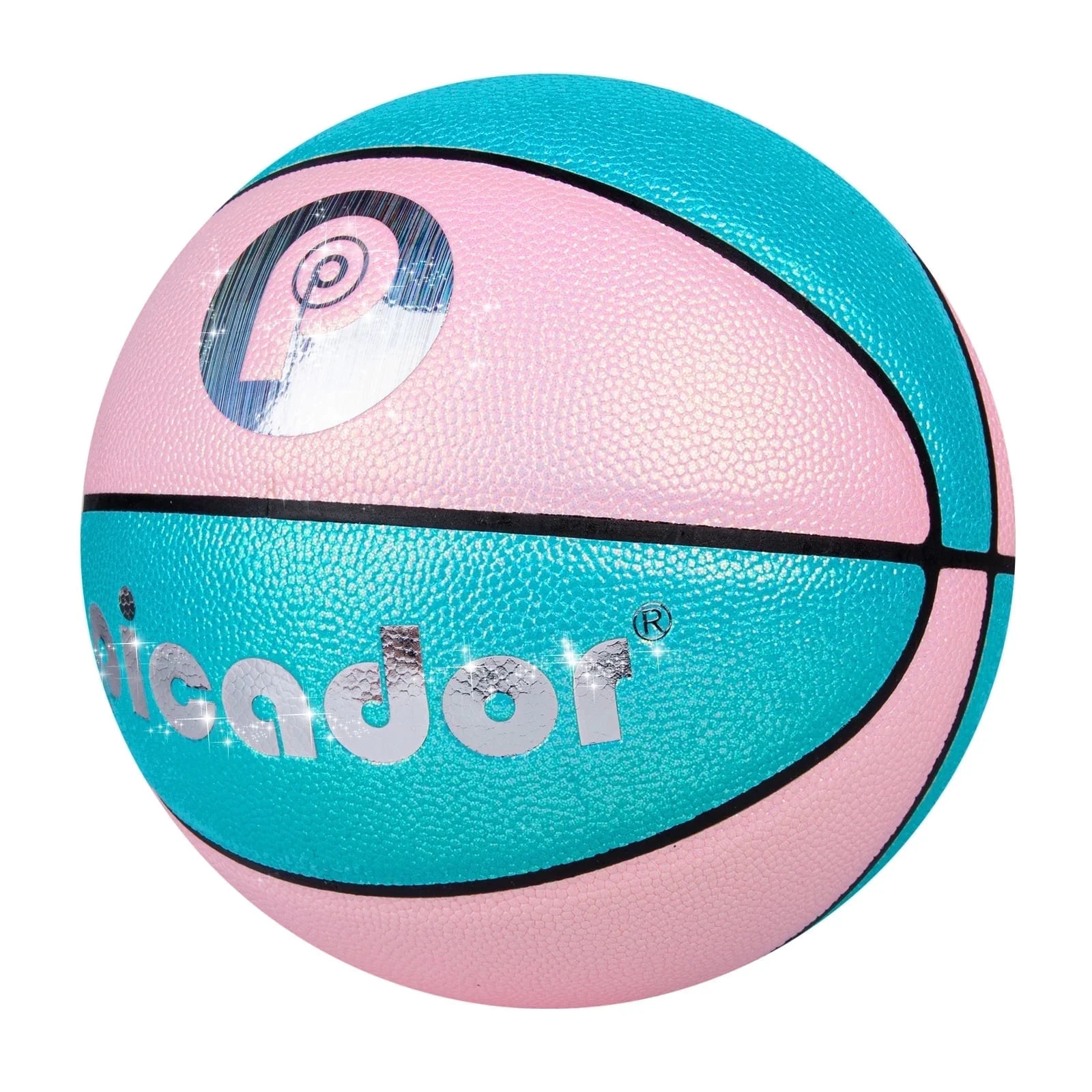PP PICADOR Glitter Pink Basketball Size 5 for Kids 5-7 Years Old Girls Boys, Indoor Outdoor 27.5... | Walmart (US)