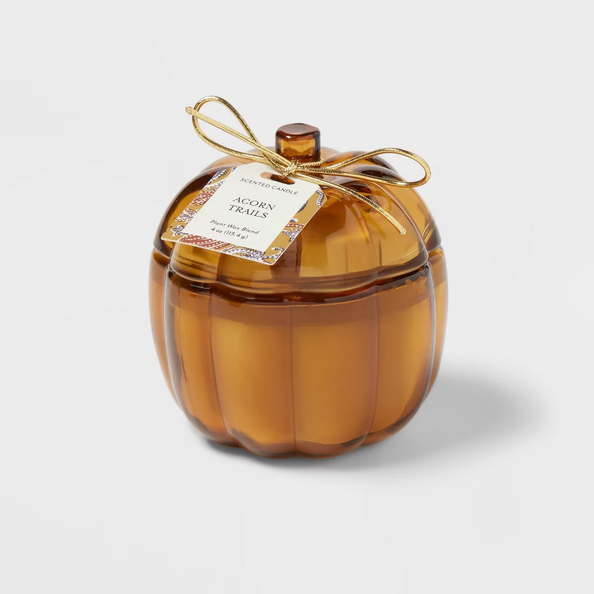 Glass Figural Pumpkin Acorn Trails - Threshold™ | Target