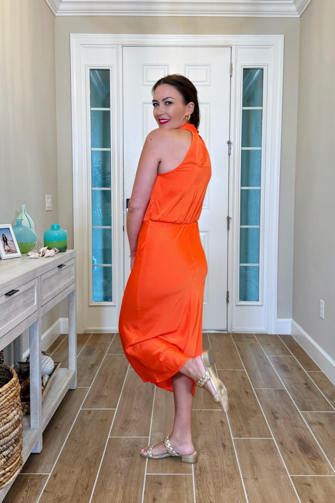 The perfect wedding guest dress for summer and transitioning into fall 🧡 This color is trending and will be a staple for New York Fashion Week autumn and winter looks

Wearing size Medium (TTS based on sizing chart)

Wedding guest dress, summer dress, fall dress, winter dress

#LTKFindsUnder100 #LTKWedding #LTKParties