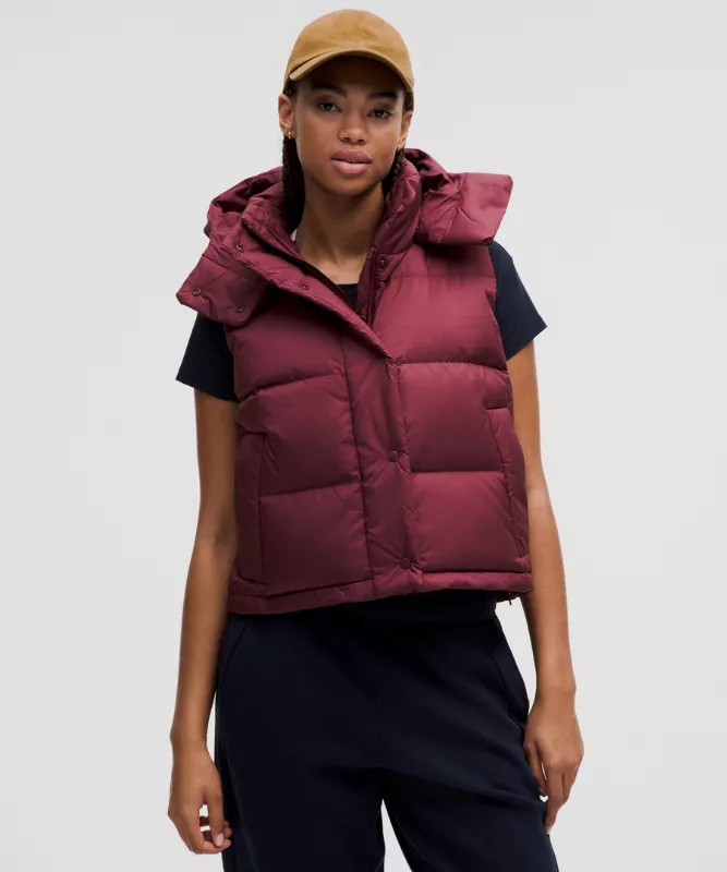 Wunder Puff 600-Down-Fill Cropped Vest | lululemon (AU)