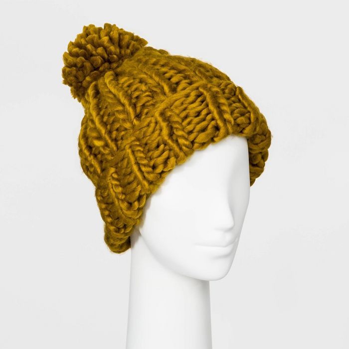 Women's Oversized Chunky Knit Beanie - Wild Fable™ | Target