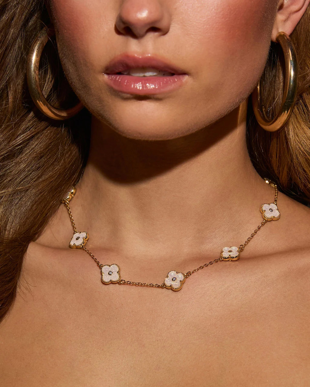 Madeline Clover Charm Necklace | VICI